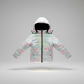 Kids Harmattan Puffer Jacket (Green on Multi)
